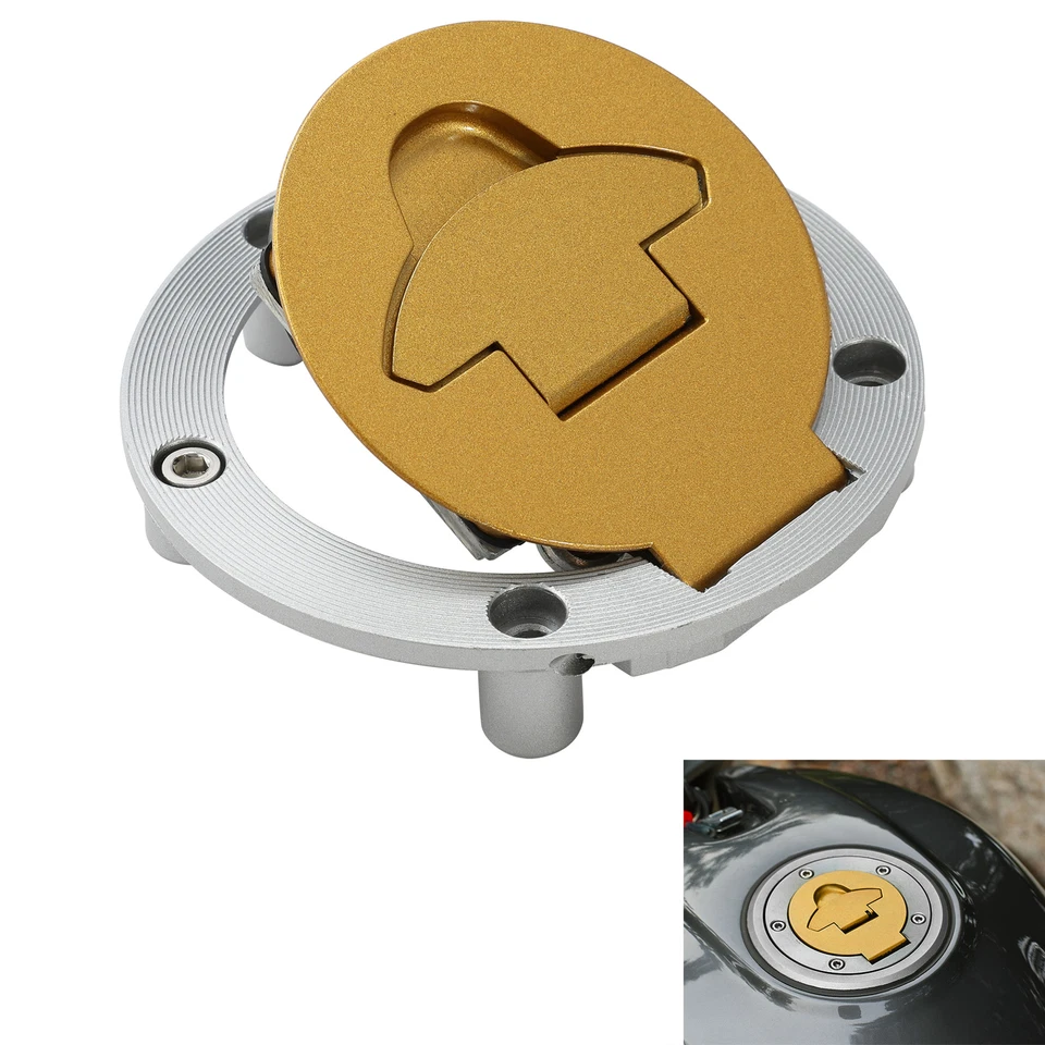 Ignition Switch Gas Cap Fuel Key Lock Set Fits For Ducati Monster 620 750 900 - Image 4 of 4