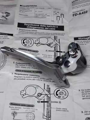 VELO VINTAGE DERAILLEUR ARRIERE AR SHIMANO SPORT LX RD-A452 REAR