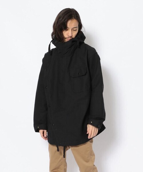 ENGINEERED GARMENTS Sonor Shirt Jacket - Double Cloth Black L NEW 