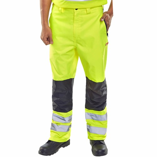 Pantalon De Travail Haute Visibilité Réfléchissant - Taille S à 3XL - Homme - Polyester