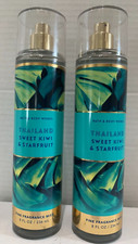 Bath  Body Works Thailand Sweet Kiwi  Starfruit Fragrance Mist 8 oz Lot of 2