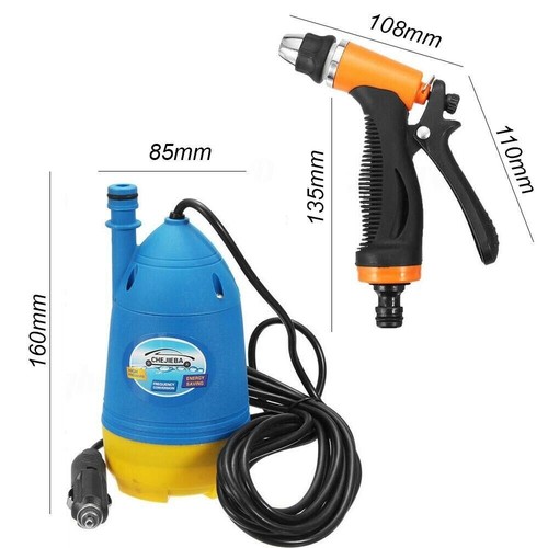 Car Wash 12v Portable Car & Caravan Washing Cleaner Machine Jet Wash