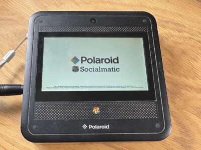 Polaroid Socialmatic ZINK Instant Digital Camera   Untested