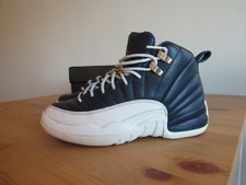 Nike Air Jordan Retro XII 12 Obsidian Blue White Size 4Y GS 153265-410