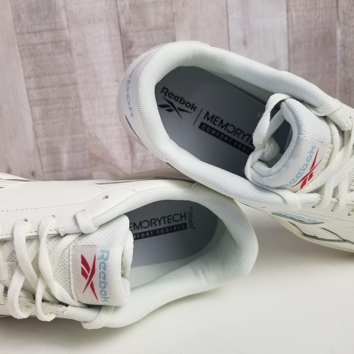 9.5 Reebok Court Advance GZ9642 Women's Off White Cream Low Top