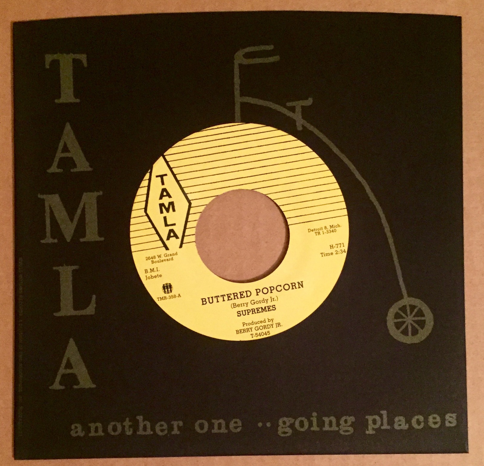 Buttered Popcorn / Who's Lovin You by The Supremes (2015) for sale