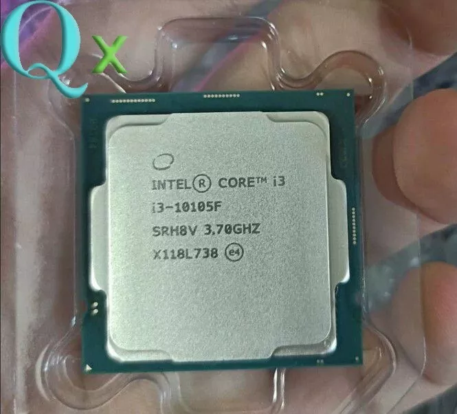 10Th Gen Intel Core i3-10105F LGA 1200 CPU Processor 4-Core Comet Lake  3.70GHz