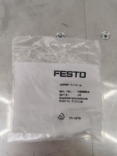 Festo 162864 CRWS-1/4-8 Push In Fitting LOT 9 Piece