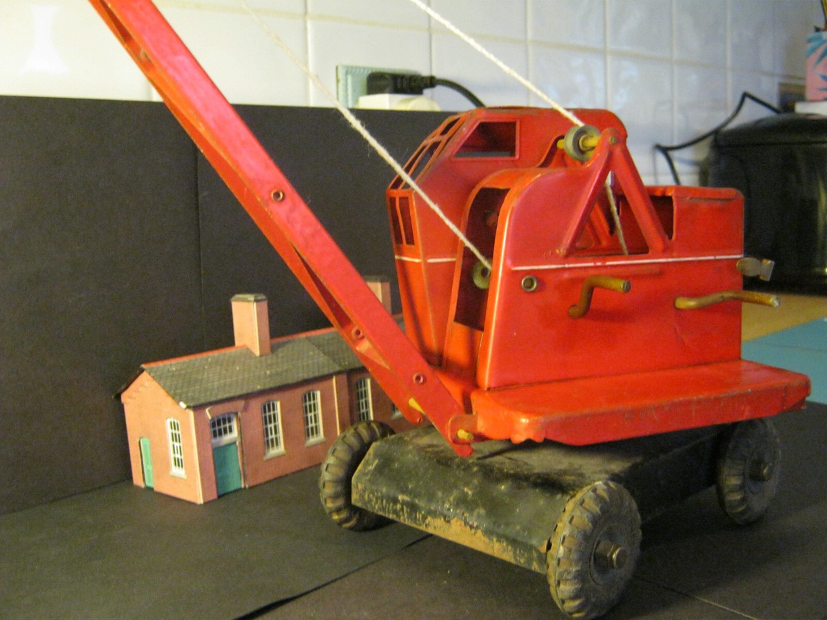 TRIANG TOYS JONES MOBILE CRANE KL44 MODEL TOY VINTAGE UK