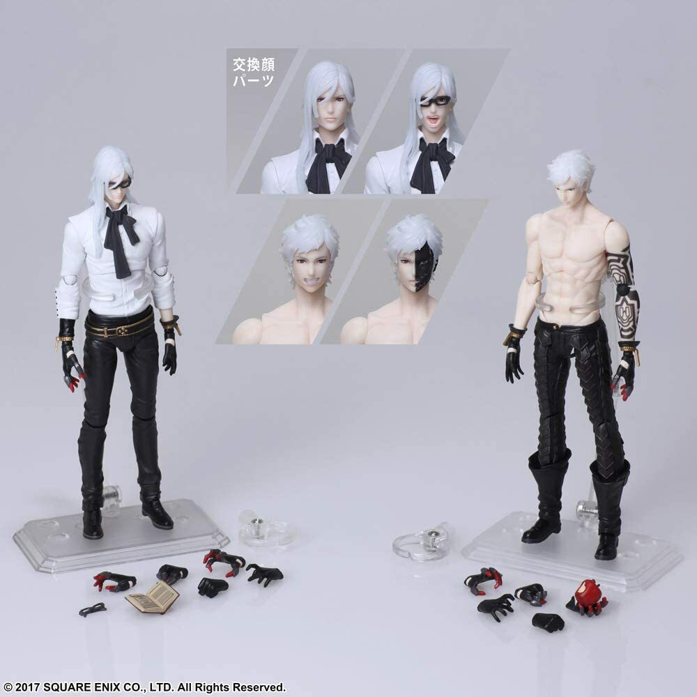 NieR Automata BRING Arts Adam Eve figure Set SQUARE ENIX Anime