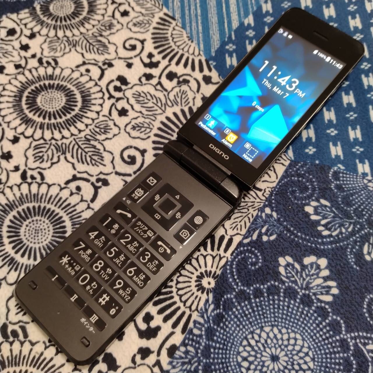 KYOCERA 902KC DIGNO KEITAI 3 ANDROID FLIP PHONE BLACK SoftBank UNLOCKED