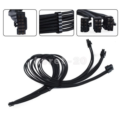 Mini cable de GPU de 16 pines a 24 (3x8) pines para RTX 4090 EVGA 650 750 850 1000GQ - Imagen 5 de 23