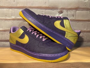 Nike Air Force 1 Supreme 07 Wilkes Original Six Purple Quasar Orchid Gold Metallic 315088-571 