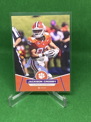 Jackson Crosby 2024 Clemson Tigers Onit Athlete #44 rookie card ETSU Buccaneers