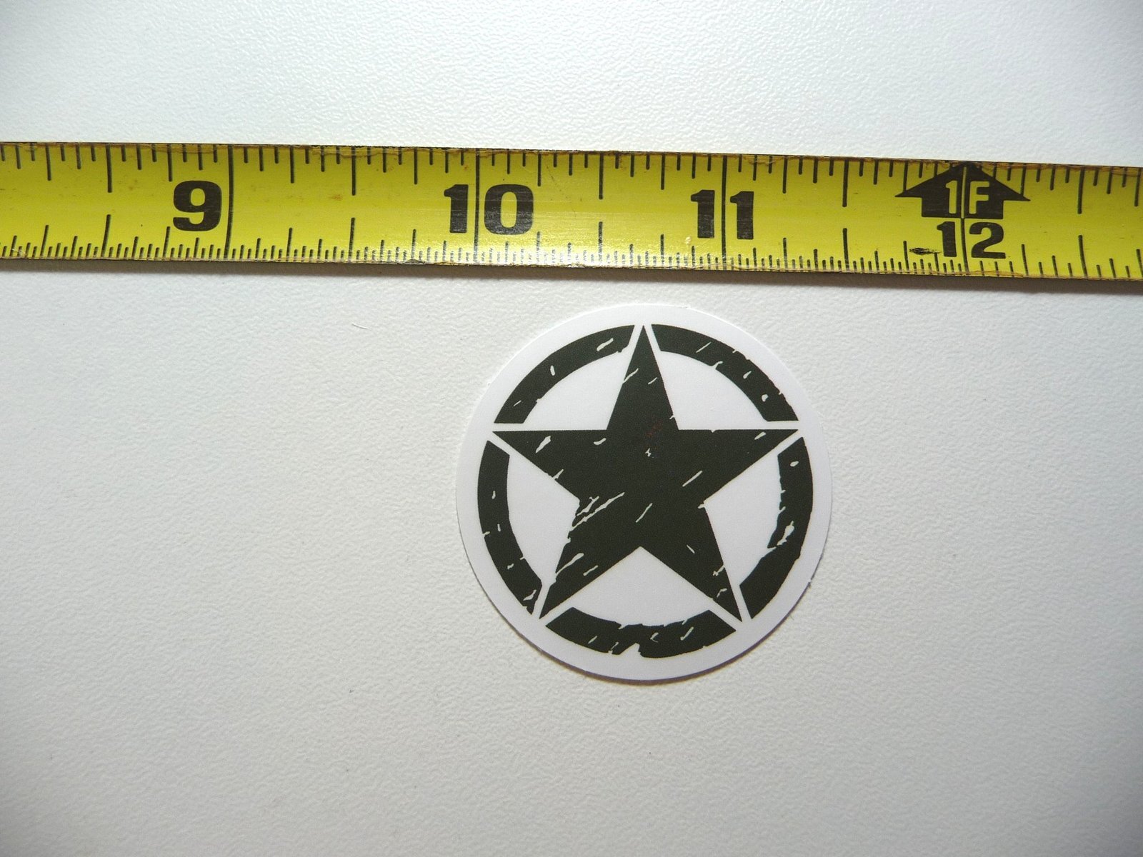 US STAR CIRCLE DECAL STICKER JOB OCCUPATION PROFESSION