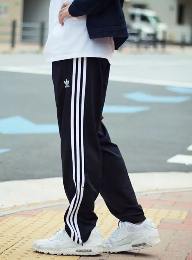 adidas Firebird Loose Track Pants - Black