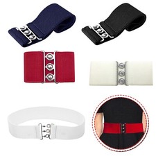 Elasticated Wide Classic Nurse Belt Vintage Retro Waist Cincher Women Charm Gift