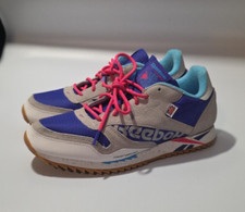 Zapatos Reebok CL Clásicos Gris Púrpura - Hombre Talla 6.5 (DV7454) muestra conceptual 003