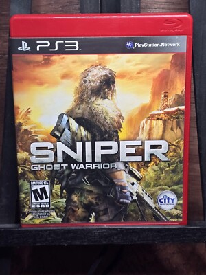 Sniper: Ghost Warrior (Greatest Hits), 2011, PlayStation 3 PS3 - CIB With Manual