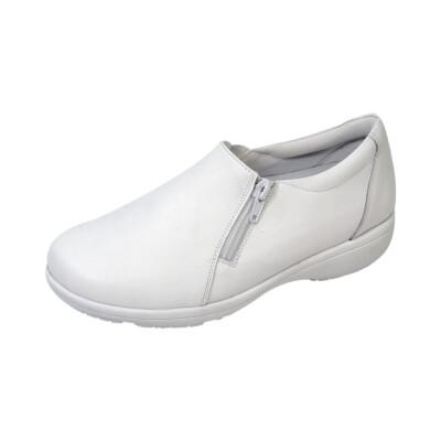   24 HOUR COMFORT Ester Women's Wide Width Slip-On Leather Loafers  
