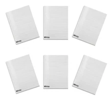 6 Pcs. White Aluminum Dye Sublimation Board Heat Transfer Sheet Engraved 20x15cm