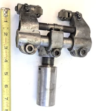 MACHINIST LATHE MILL Adjustable  Knurling   Tool  1-1/2" Shank / Threads Marred