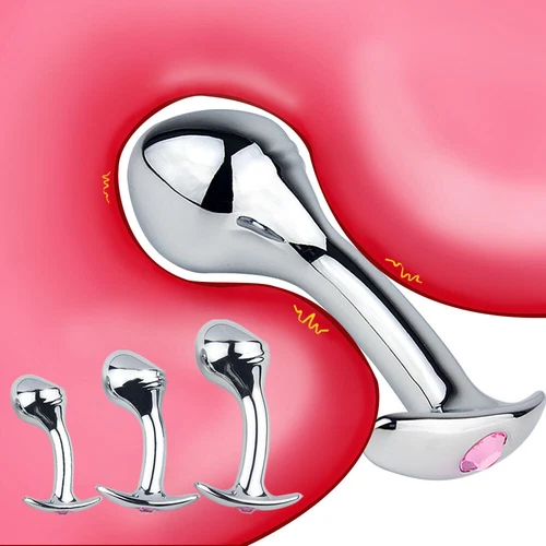 Set Anal Butt Plug Anal Beginners Training Prostate Massager Sex Toys for Women - Picture 7 of 39