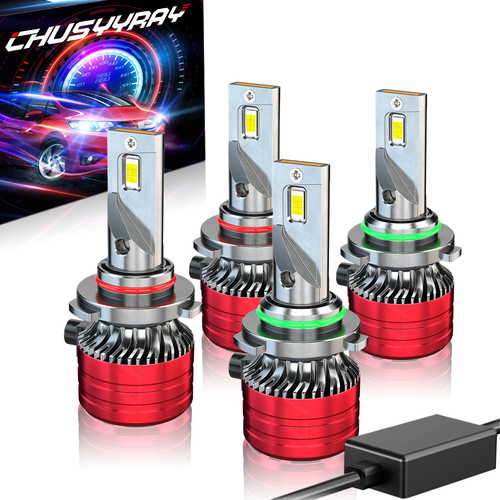 For TOYOTA SUPRA 1994-1998 - 6000K Front LED Headlight Bulbs High Low ...