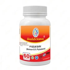 Pygeum Bark Extract Powder 500mg 120 Capsules Support Prostate Health,,