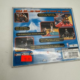 SEGA NBA 2K + 2k1 Sega Dreamcast NTSC-U/C Multiplayer Basketball Sports E