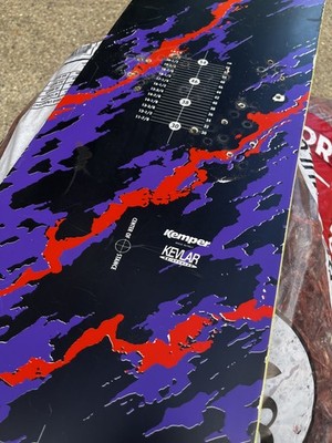 Vintage 1990s Kemper Cyclone Snowboard 165 165cm no bindings rare