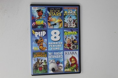 8 Animated Feature Films DVD Collection