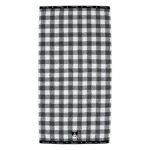 Kuromi Gingham Imabari Bath Towel - Thumbnail 3