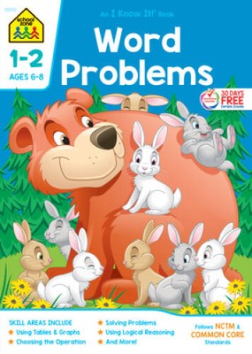 Word Problems Grades 1-2 (I Know It!) - Perfect Paperback - GOOD