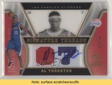 2007-08 SP Rookie Threads Signature Gold 15/50 Al Thornton #58 Auto READ 8fp