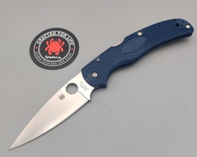 Spyderco Native Chief Blue Blau FRN Griff S110V Stahl 