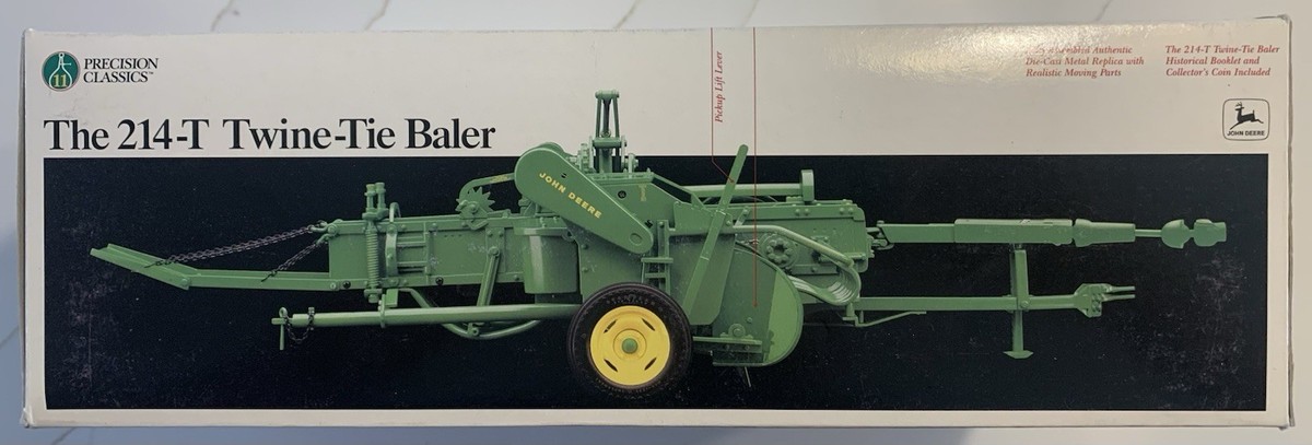 1/16 Ertl Farm Toy Precision Classics #11 John Deere 214-T Twine  display picture 1