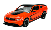 Maisto Ford Mustang Boss 302 Orange 1:24 Die Cast Metal Model Neu Kasten 31269