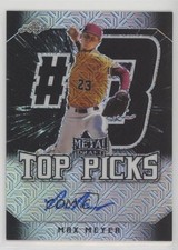 2020 Leaf Metal Draft Top Picks Black Mojo 2/4 Max Meyer #TP-MM1 Auto 0c6