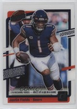 2023 Panini Clearly Donruss Clearly Highlights Justin Fields #1 0yi8