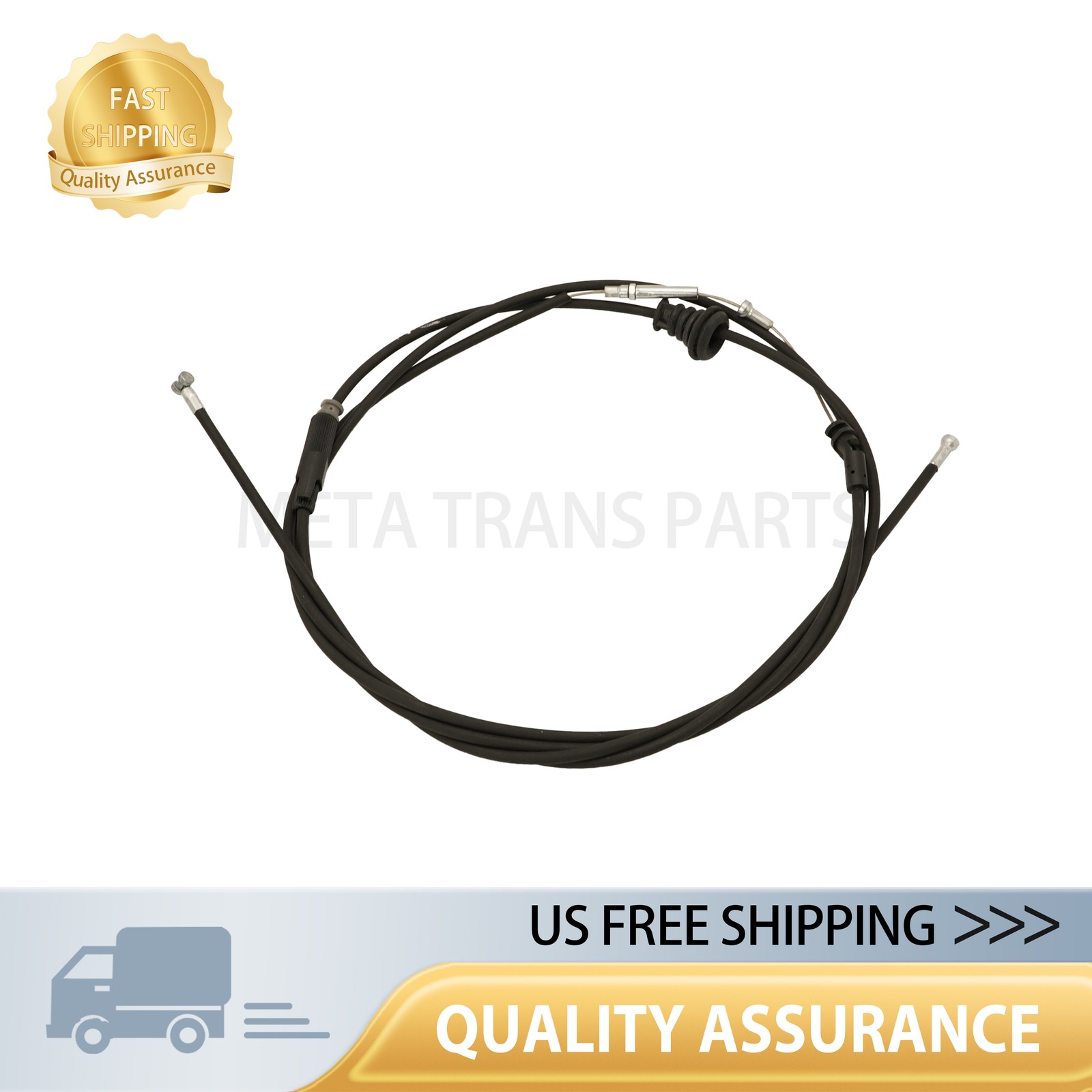 For Bentley Continental GT GTC Flying Spur 3W0823531 Front Hood Unlock Cable US