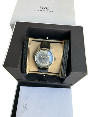 IWC Mark XV IW325314 38 MM Spitfire Silver Dial With Box And Manual