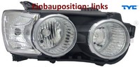 TYC 20-12774-05-9 Hauptscheinwerfer Links Scheinwerfer Frontscheinwerfer