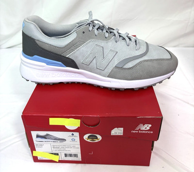 NEW BALANCE 997 Golf Men's Golf Shoes Grey Blue NEW
