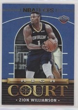 2021-22 Panini NBA Hoops High Court Holo Zion Williamson #10 0g46