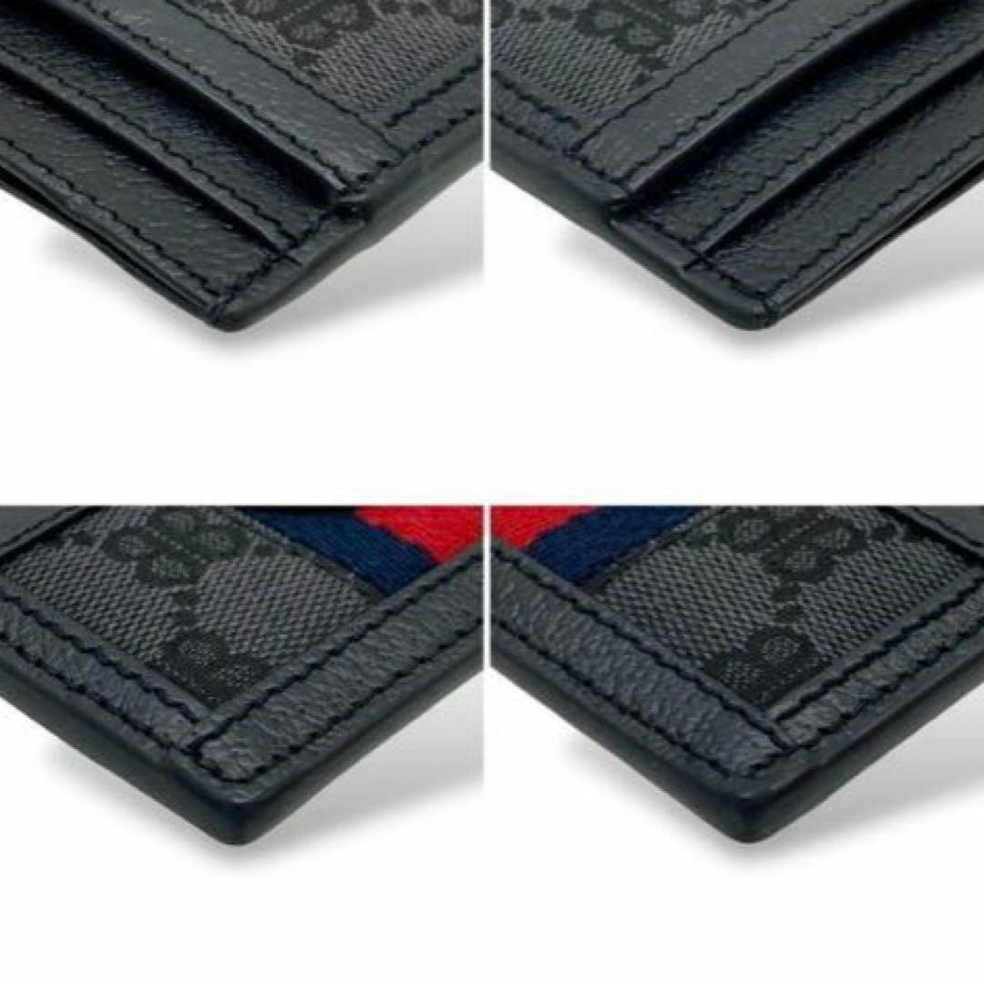BALENCIAGA GUCCI Card Case Slim Wallet Black Navy Red Hacka Project Ltd thumbnail 5