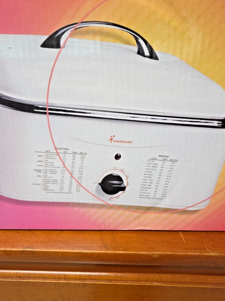 TOASTMASTER 18 Qt TRST18 Horno Tostador Asar, Hornear, Cocinar, Vapor - TOTALMENTE NUEVO Foto 4 de 4