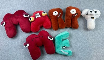 Alphabet Lore Plush Toys | ABC Letter Stuffed Animal Educational Merry Me