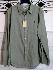 Club Room Men's Button Up Shirt Size XL Long Sleeve Green Collared Neck