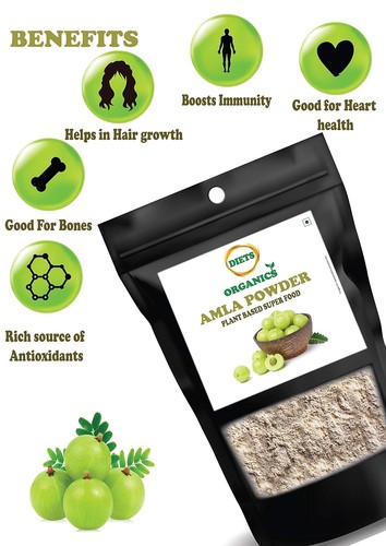 Diets Organics Amla poudre 100gm - Photo 4/8